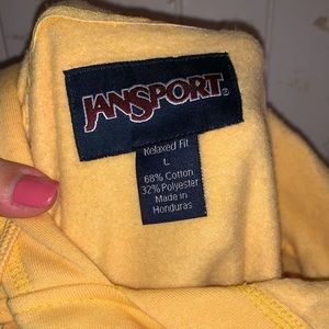 Jansport Yellow sweatshirt Women’s